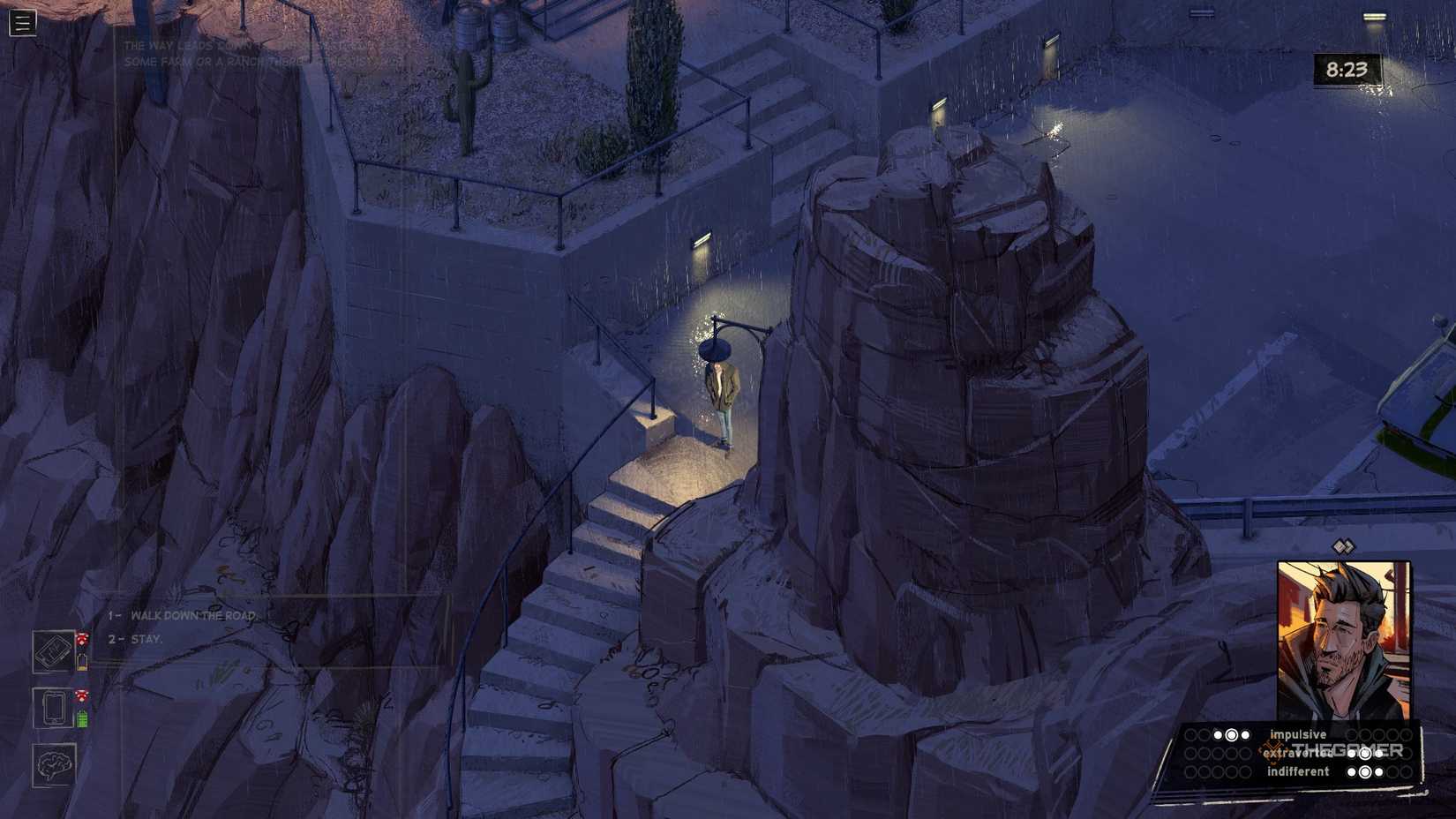 The path leading to the Kay Ranch in Rue Valley.