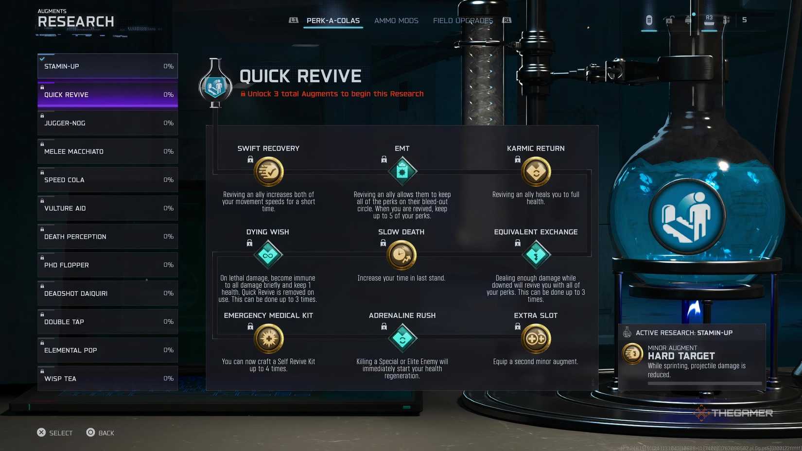 The Quick Revive Perk-A-Cola in Call of Duty: Black Ops 7 Zombies with its unlock requirement