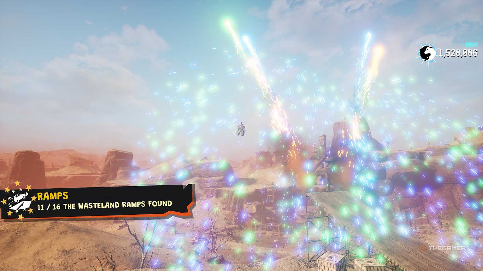 Wasteland ramp 10 location in Goat Simulator 3.