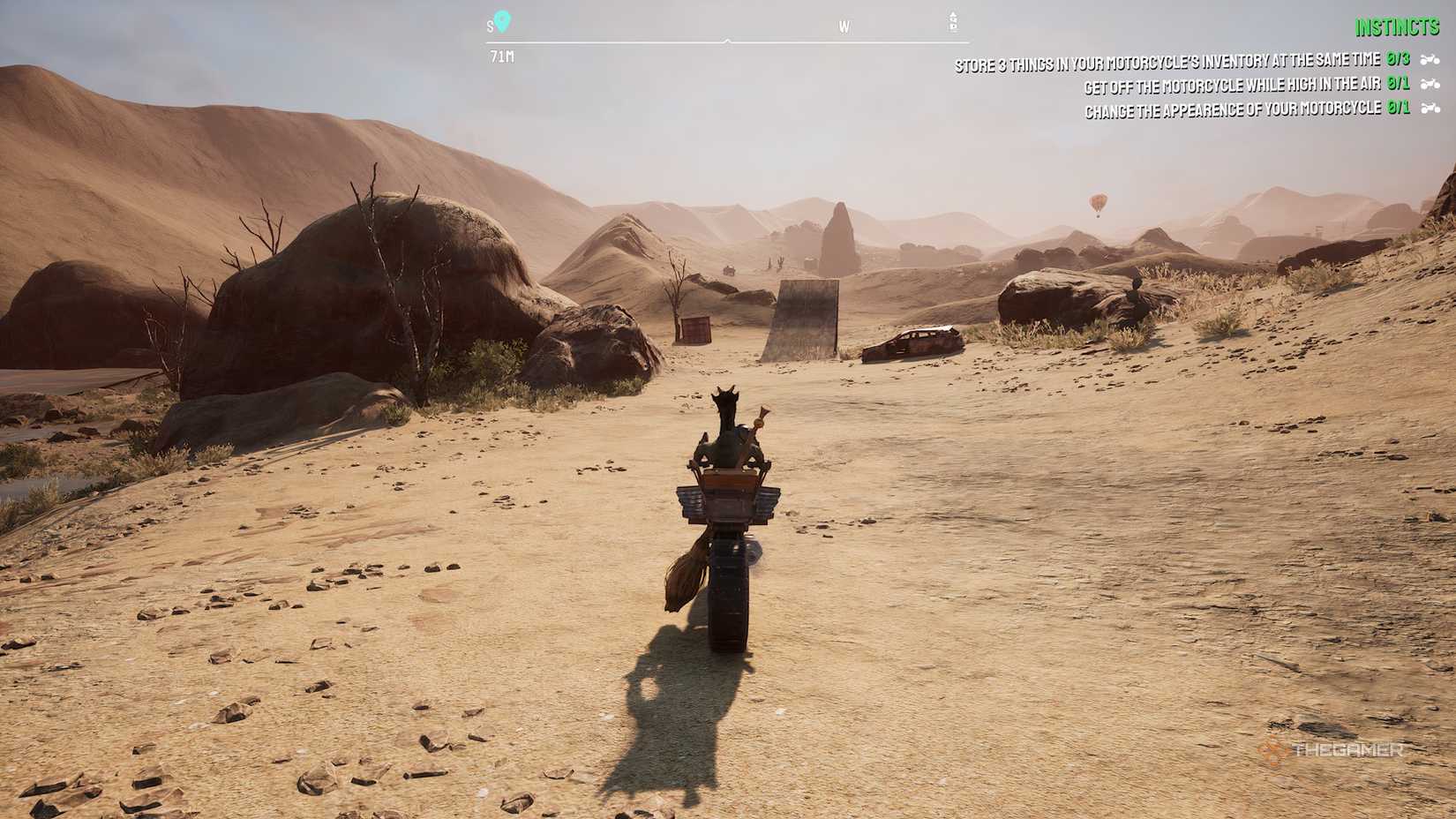 Wasteland ramp 11 location in Goat Simulator 3.