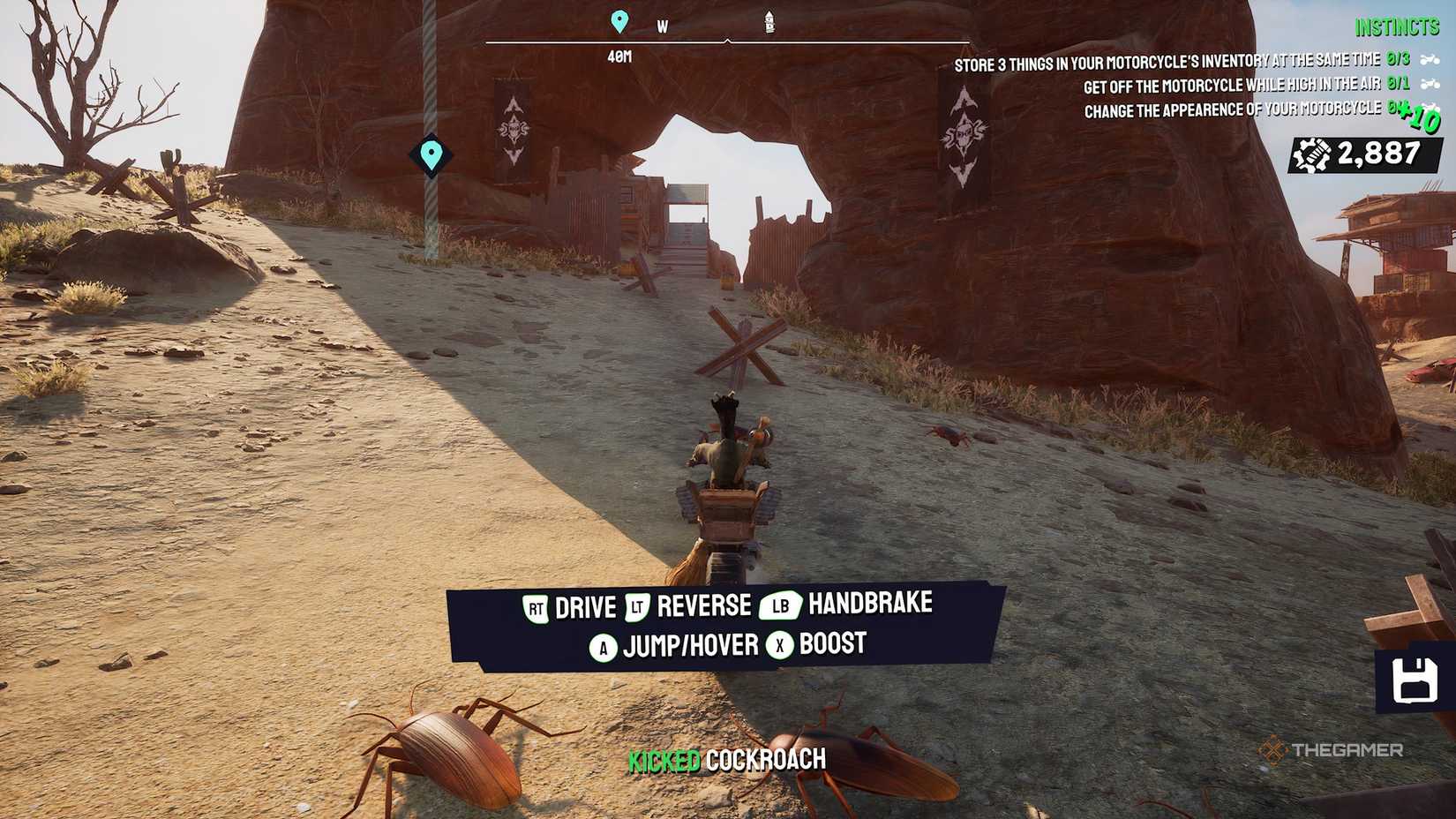 Wasteland ramp 14 location in Goat Simulator 3.