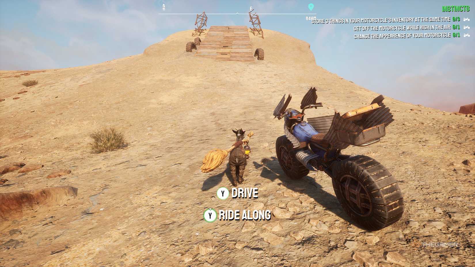 Wasteland ramp 16 in Goat Simulator 3.