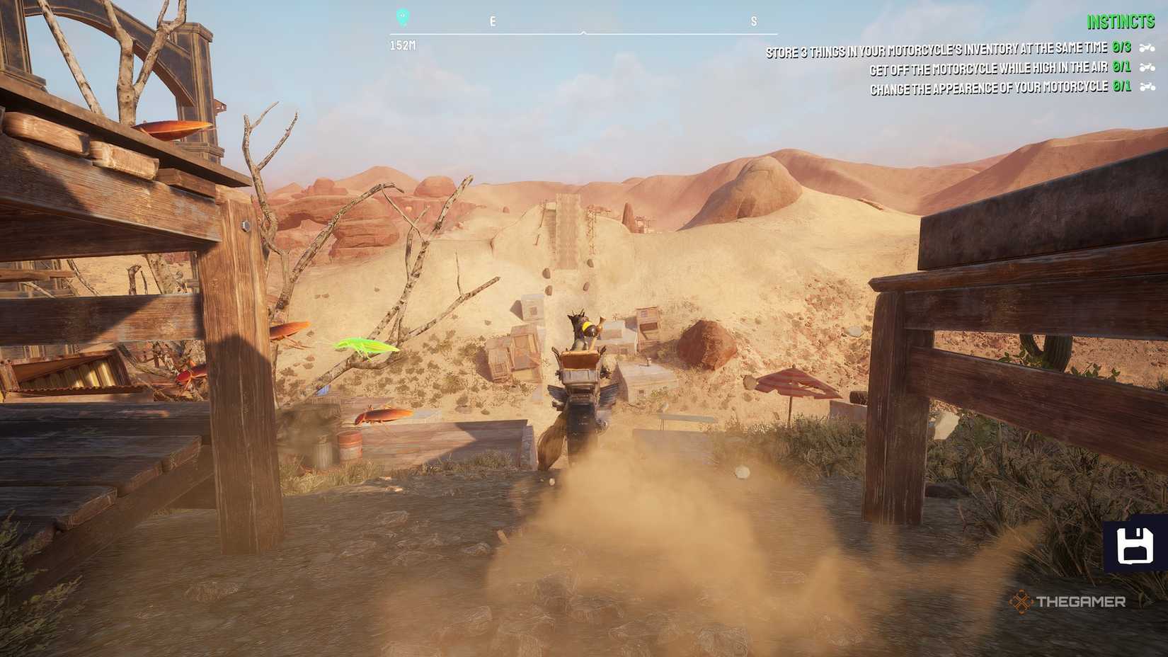 Wasteland ramp 8 location in Goat Simulator 3.