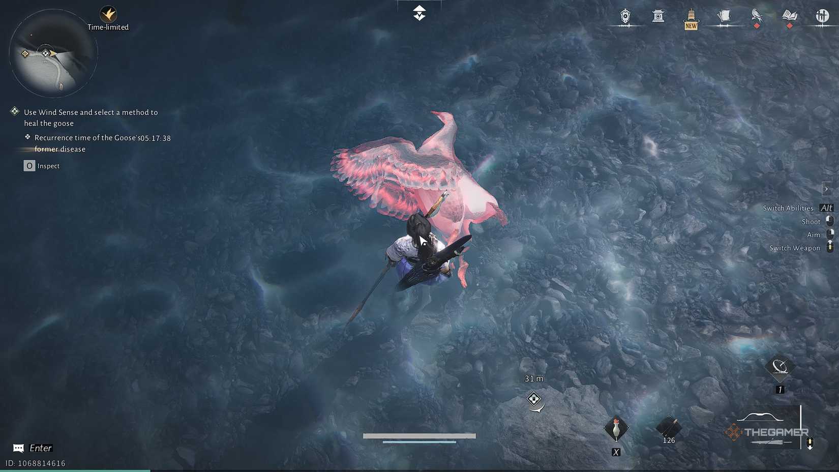 Where Winds Meet Looking at the demon goose boss dead in the water.