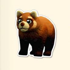 Cat-faced Tree Bear icon for Two Point Museum Zooseum.