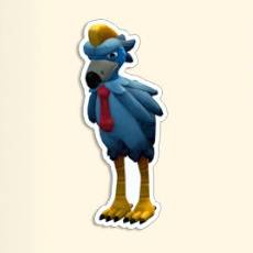 Screwbill Stork icon for Two Point Museum Zooseum.