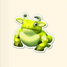 Bull Frog icon for Two Point Museum Zooseum.