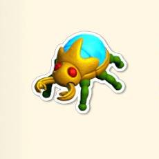 Raindrop Scarab icon for Two Point Museum Zooseum.