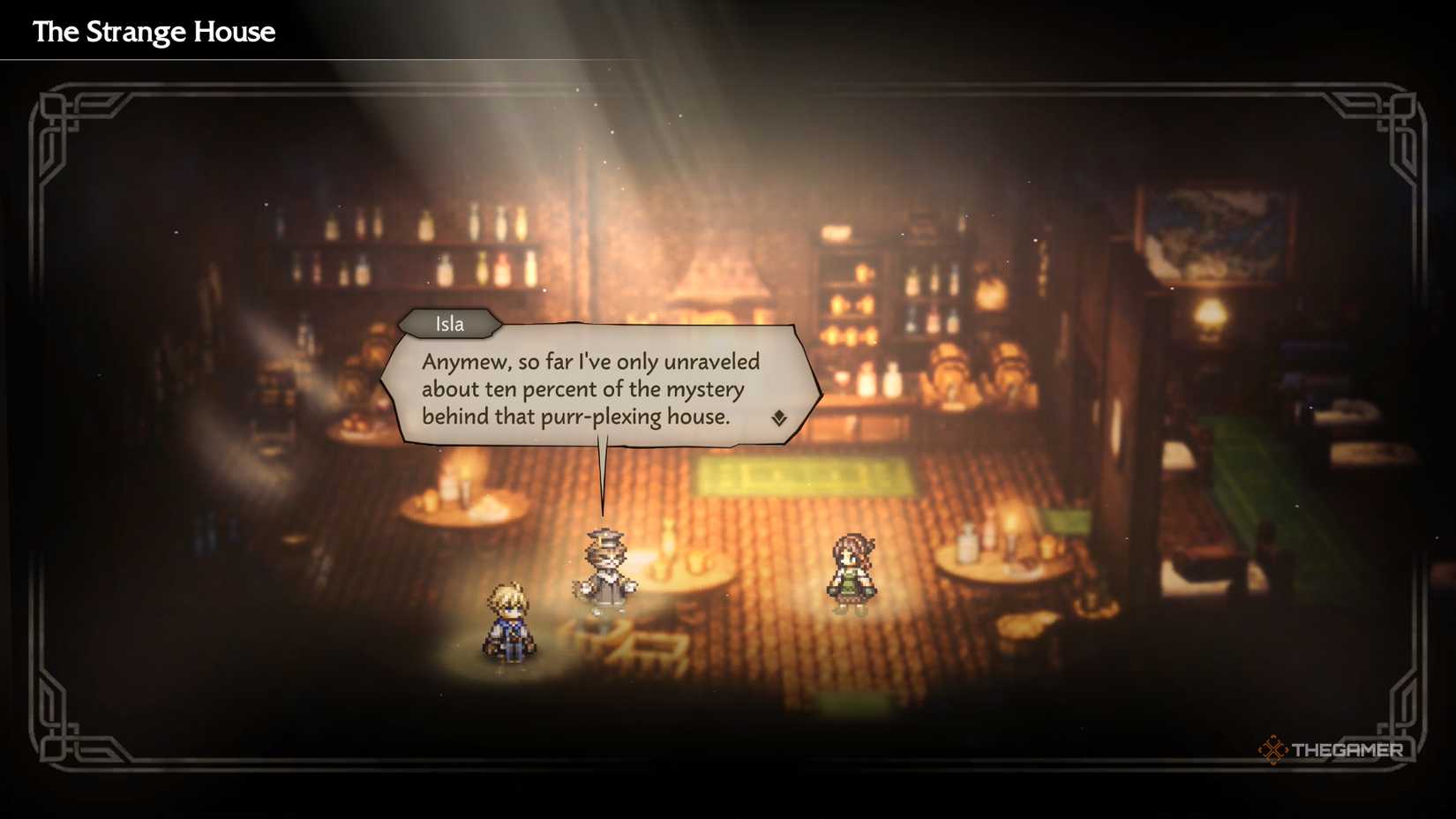 Isla in Octopath Traveler 0.