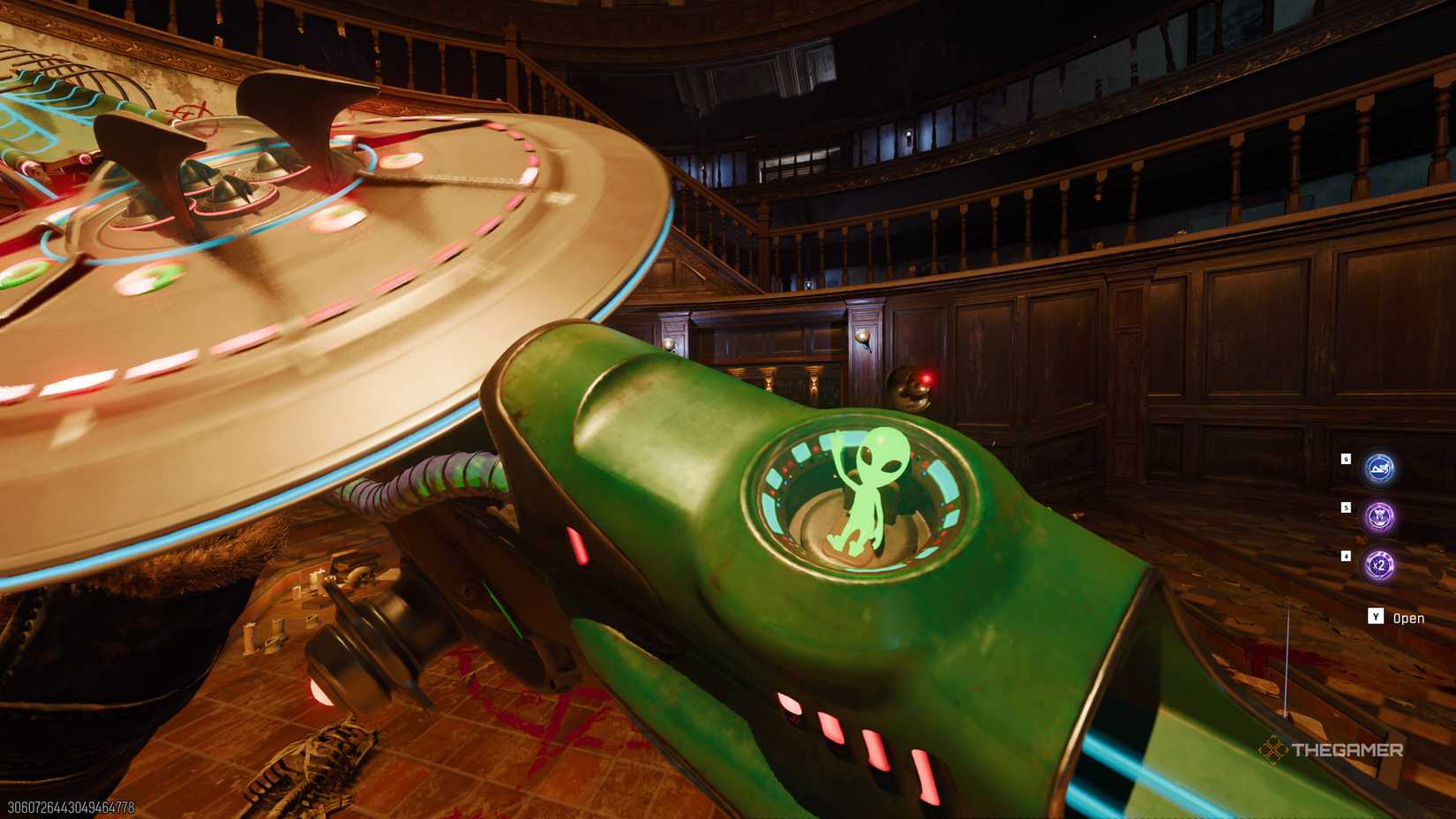 Black Ops 7 little green alien waving out from the LGM-1. 