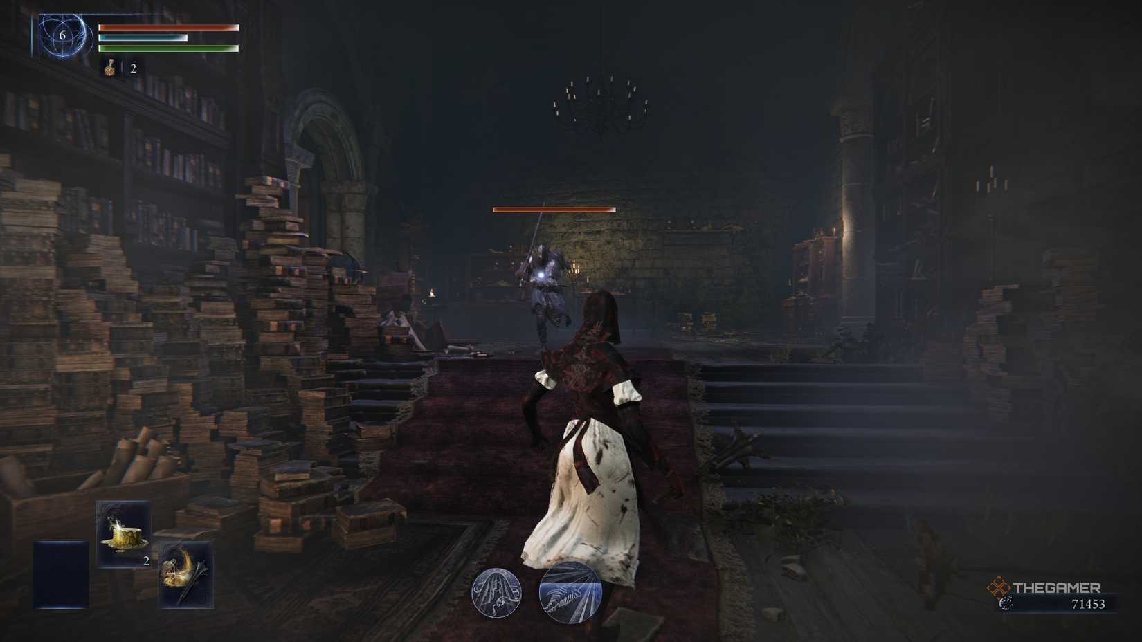 A player completing the Undertaker Remembrance quest in Elden Ring: Nightreign.