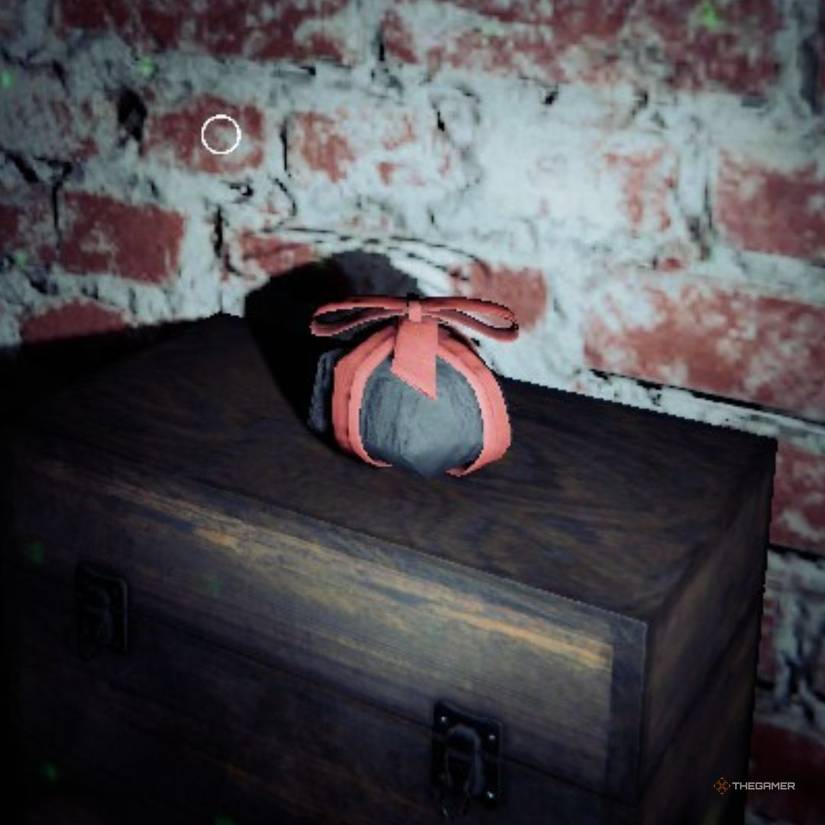 Krampus present on a table in Phasmophobia.