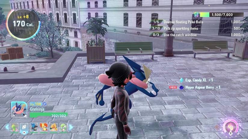 A Hyperspace Lumiose area in Pokemon Legends Z A.