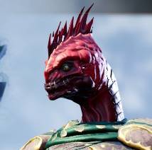 A portrait of The Red Prince in Divinity Original Sin 2's character creation screen.