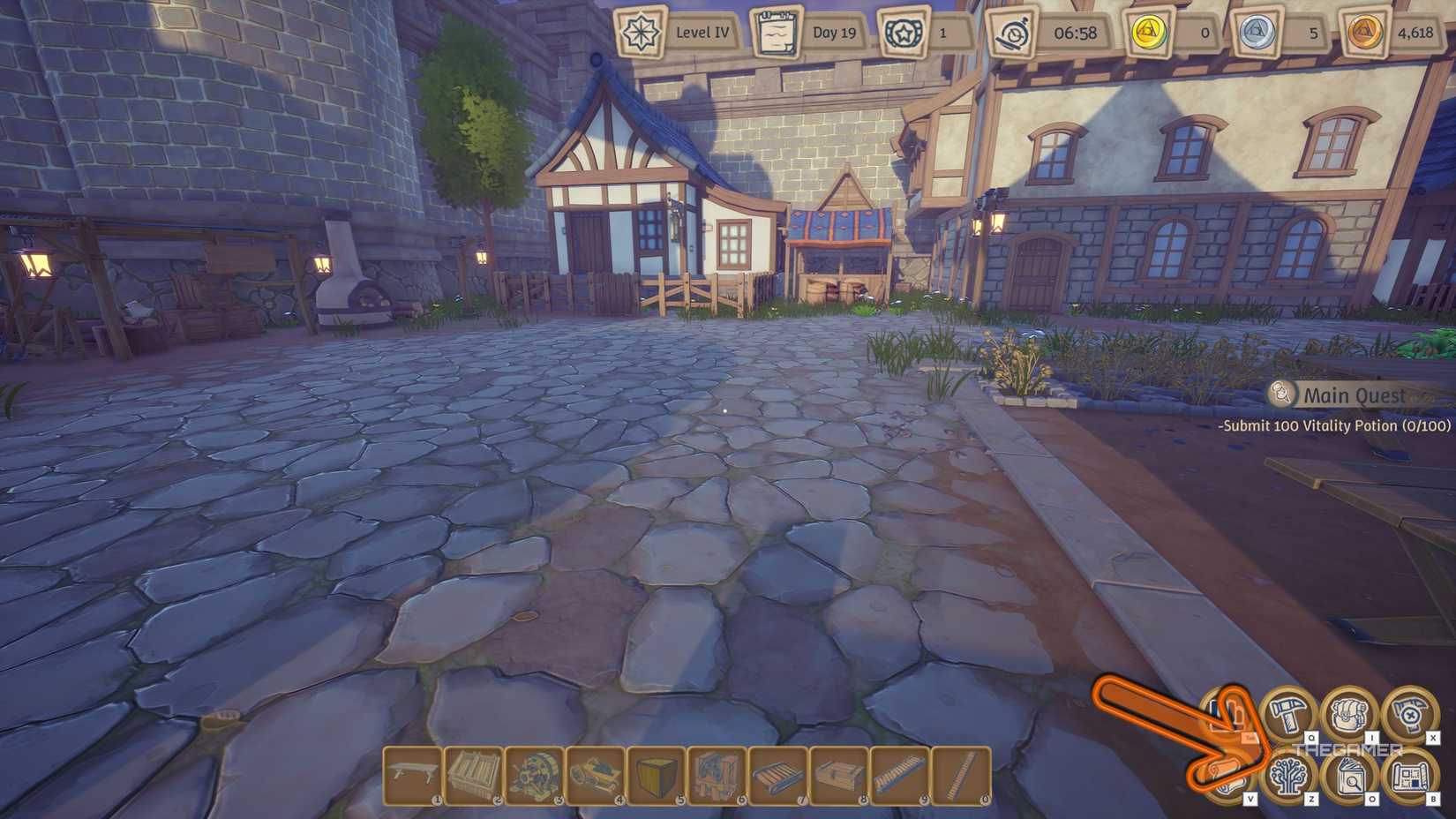 Alchemy Factory option for menu of skill upgrades.