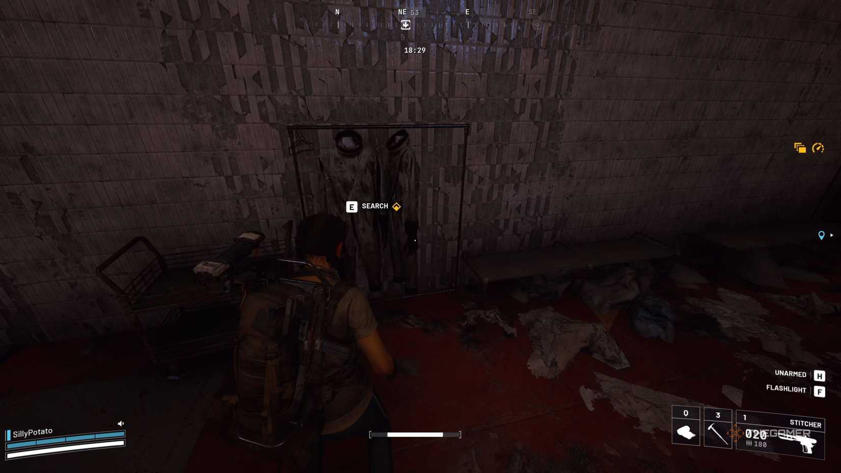 Arc Raiders staff room interaction location.