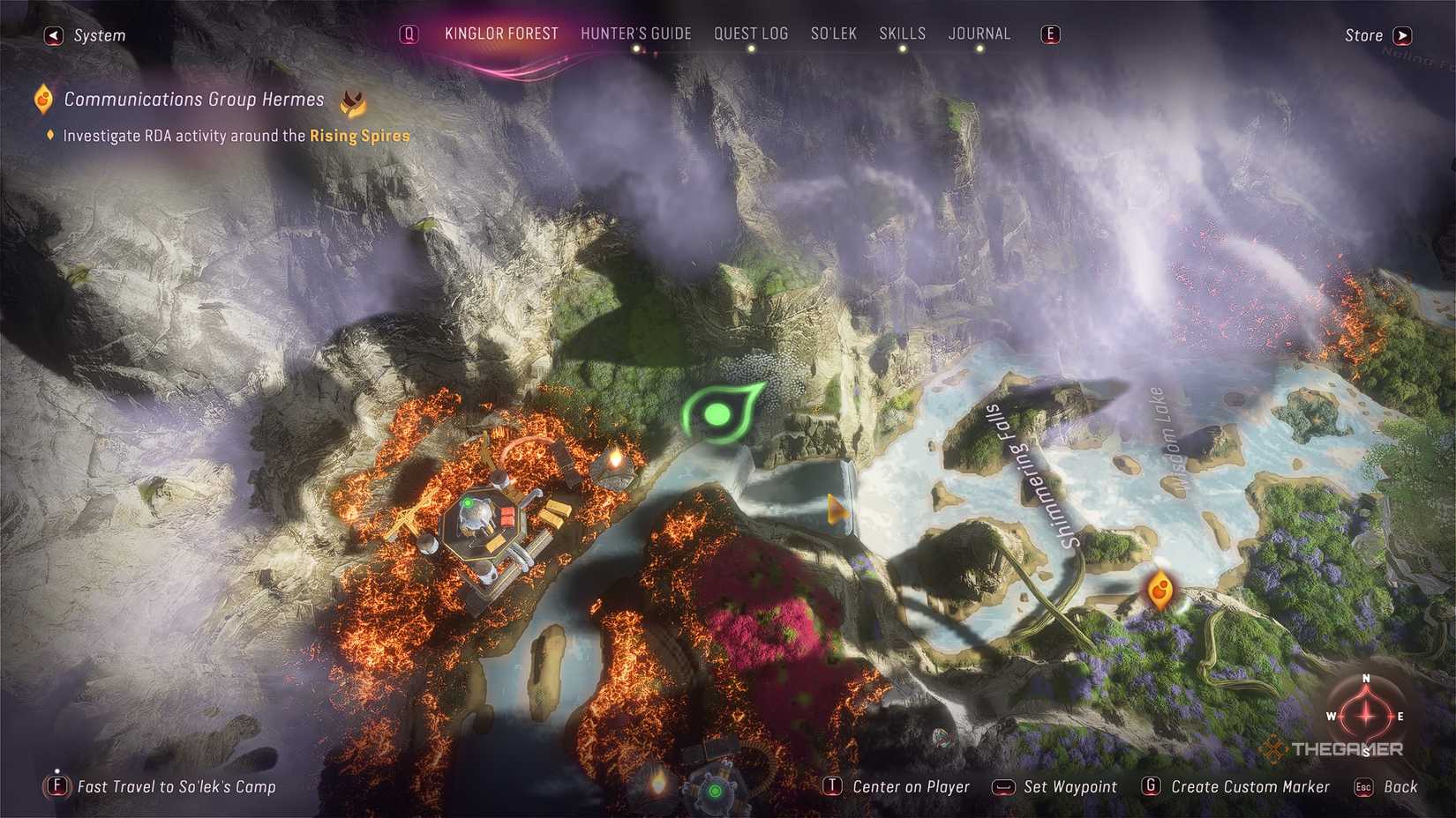 Avatar_ Frontiers of Pandora™ Fort Prometheus Zeykoma Fruit Map Location.