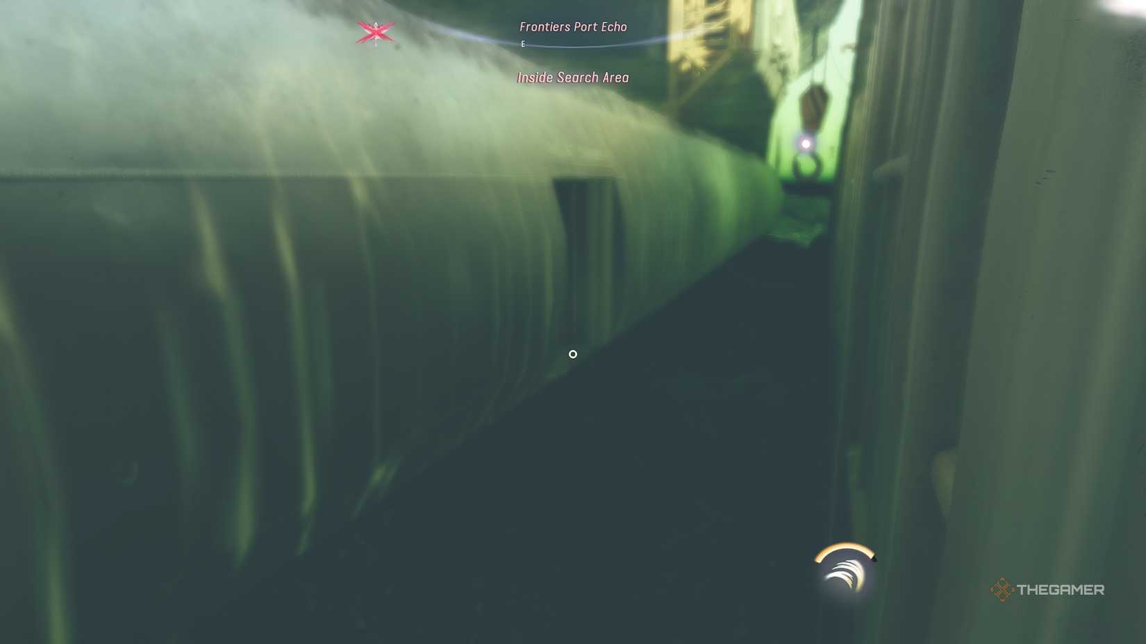 Avatar_ Frontiers of Pandora™ The underwater maintenance tunnel opening in Frontiers Port Echo.