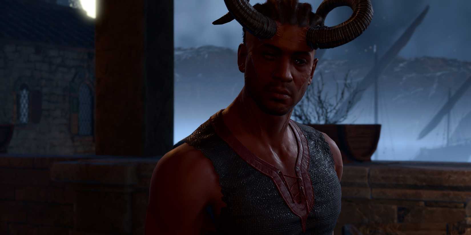 Baldur's Gate 3 Wyll In Baldur's Gate Camp