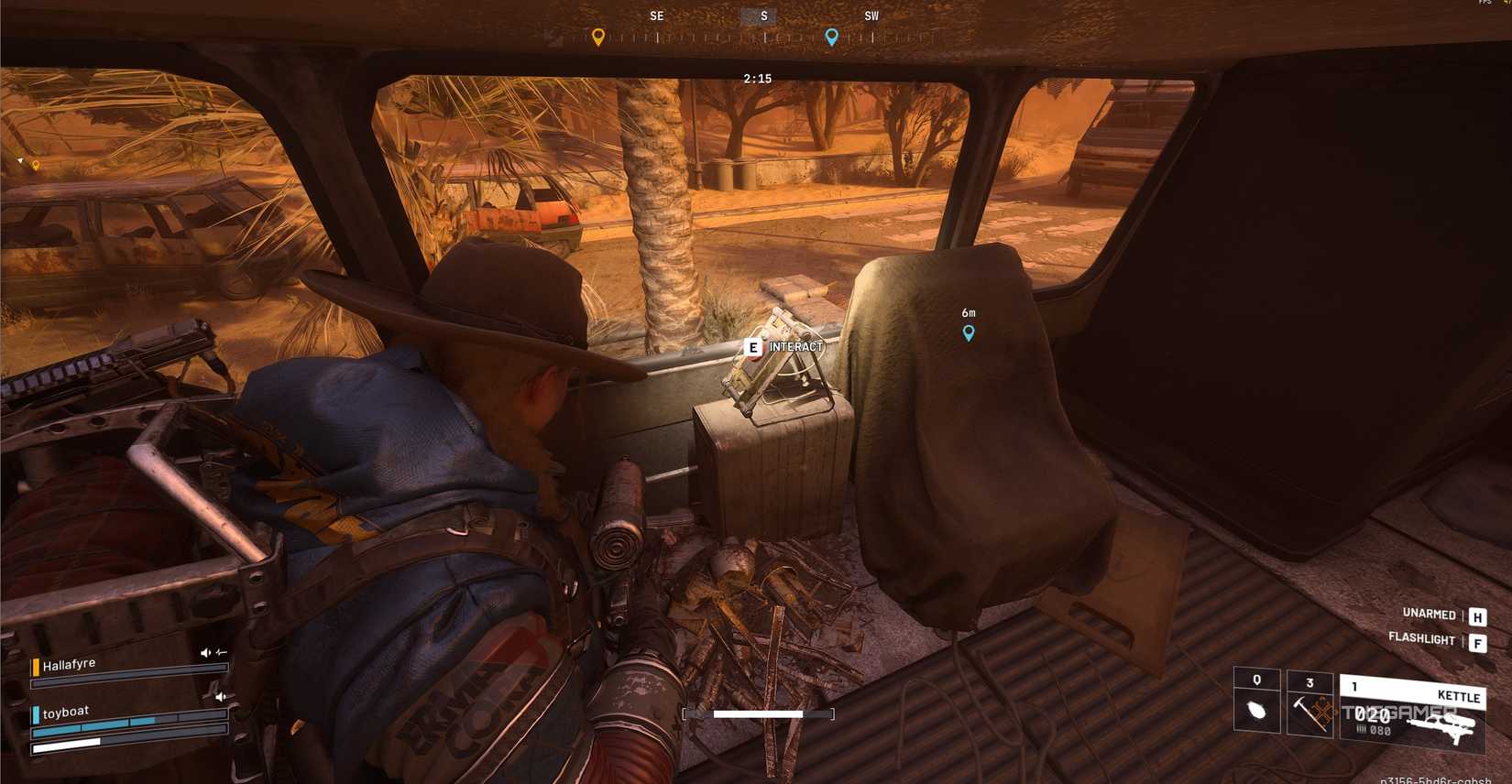 The 7th button's location in Buried City in Arc Raiders.