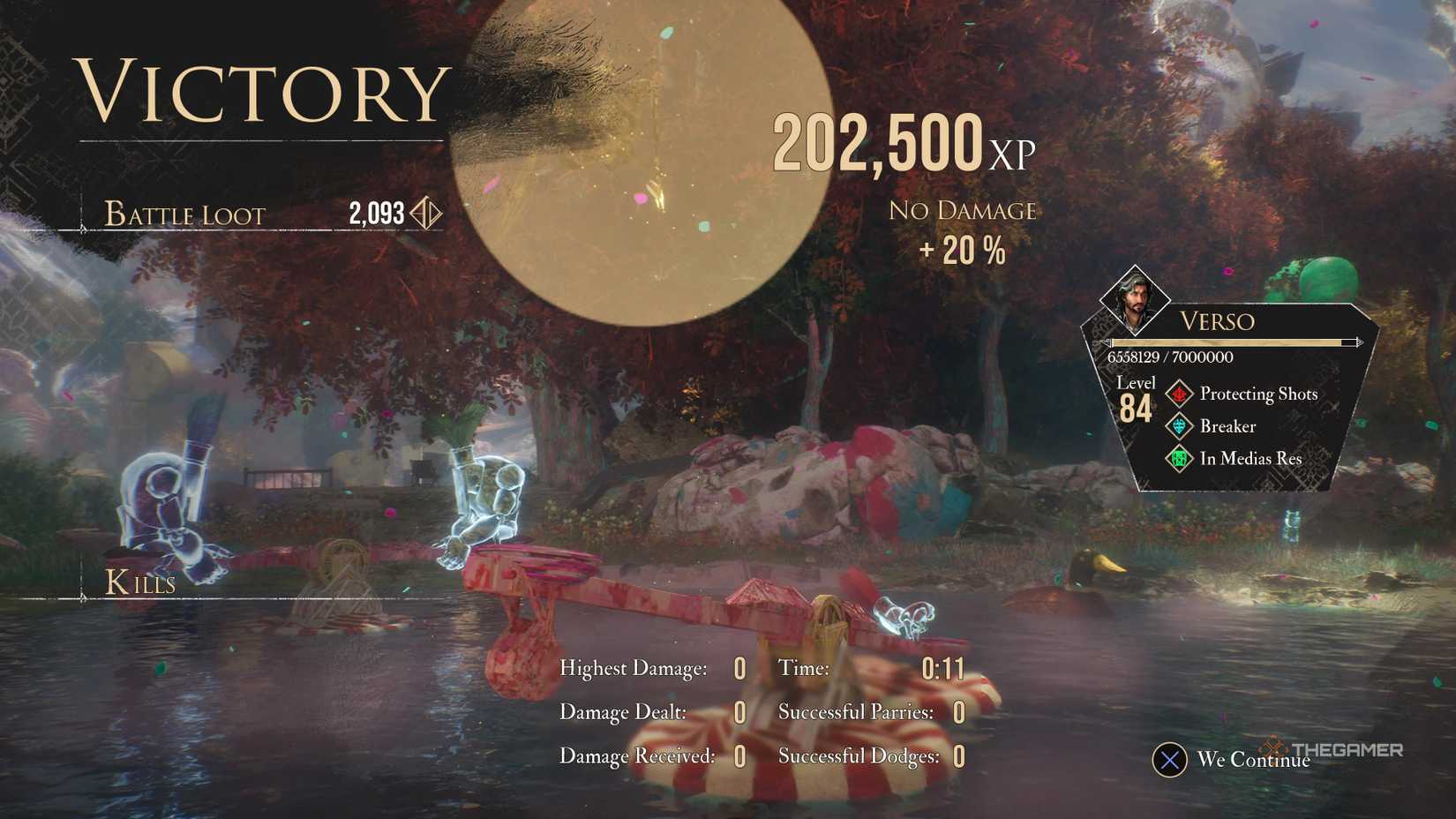 Winning the seesaw minigame in clair obscur expedition 33.