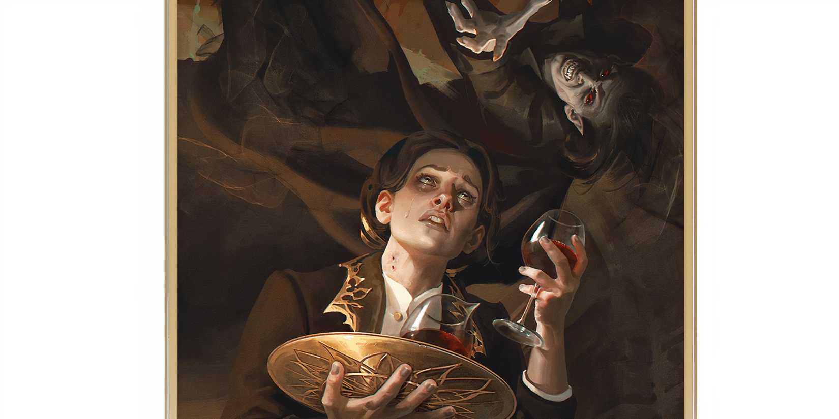 Vampire Spawn being stalked by a vampire in DND.