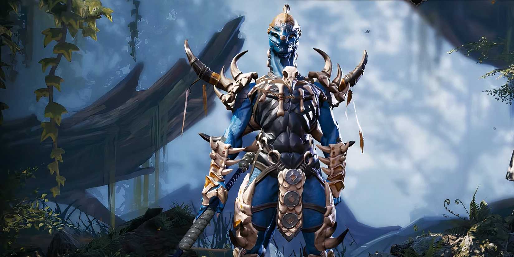 A Lizard Man in Divinity Original Sin 2.