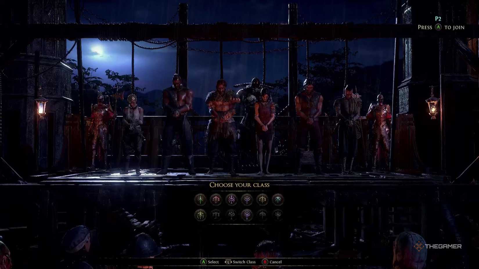 Every class in Path of Exile 2 stand at a gallows in Path of Exile 2.