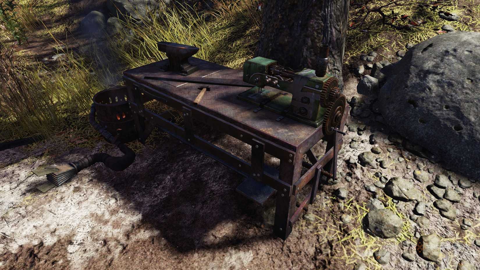 Fallout 76 Armor Workbench.