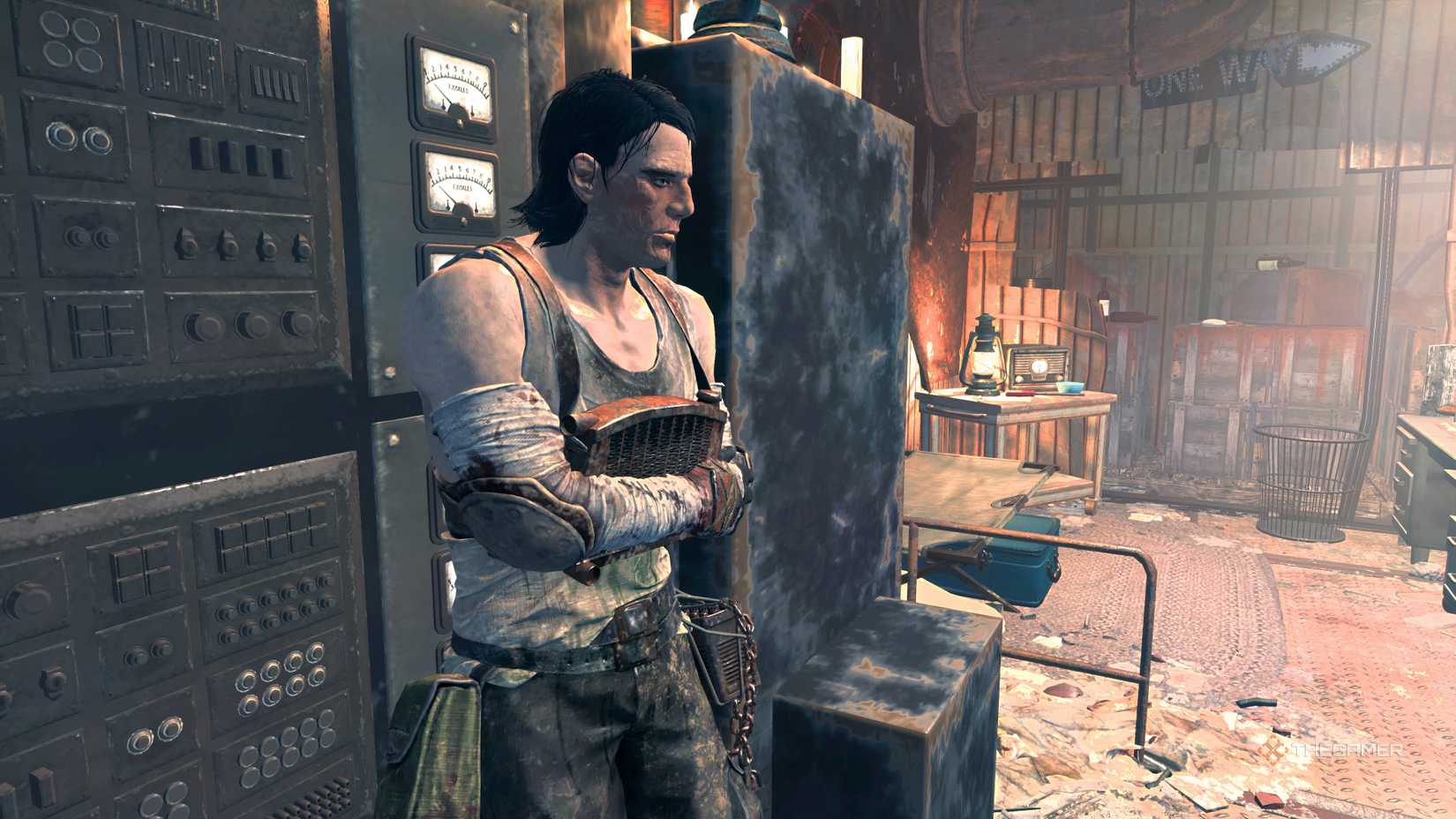 Runt stares in Fallout 76.