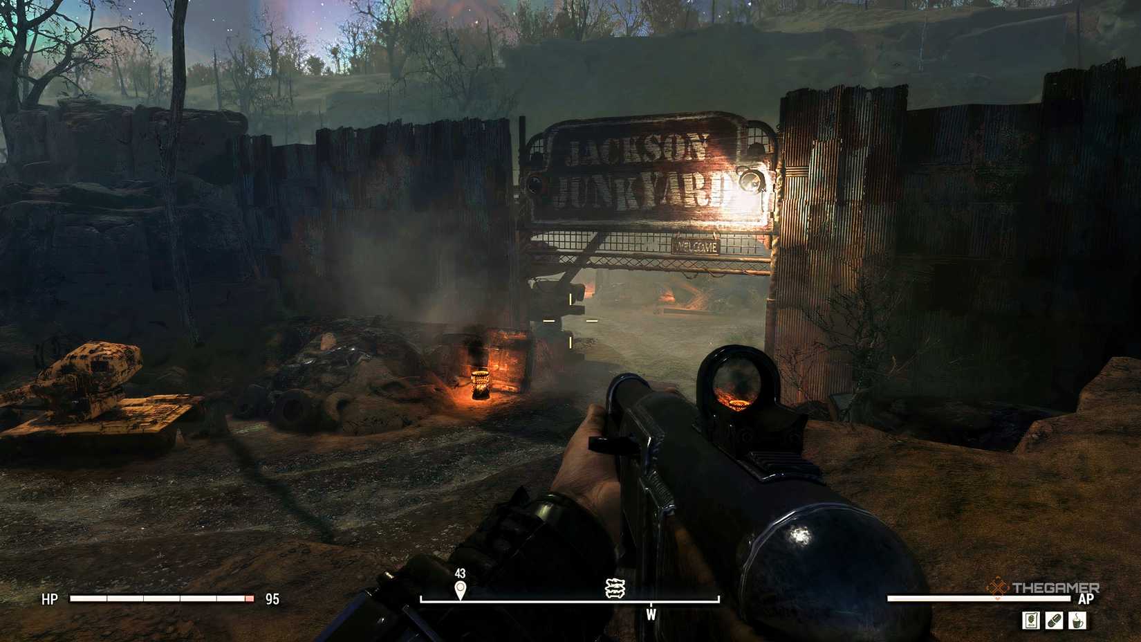 Fallout 76 Junkyard.