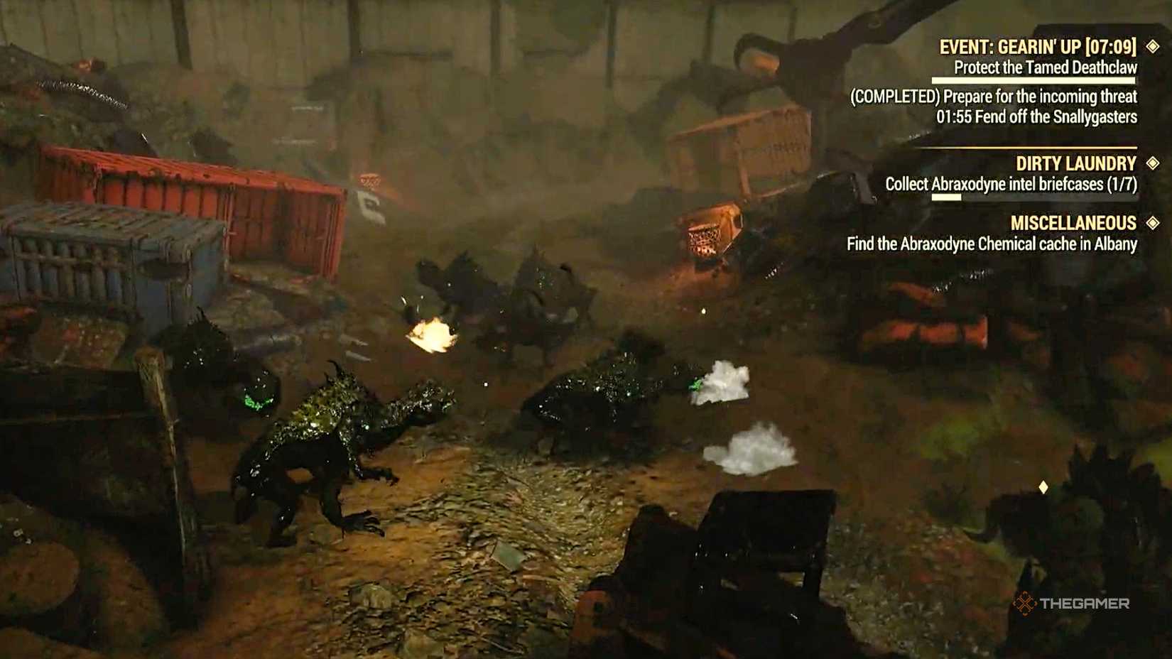 Fallout 76 Snallygasters.