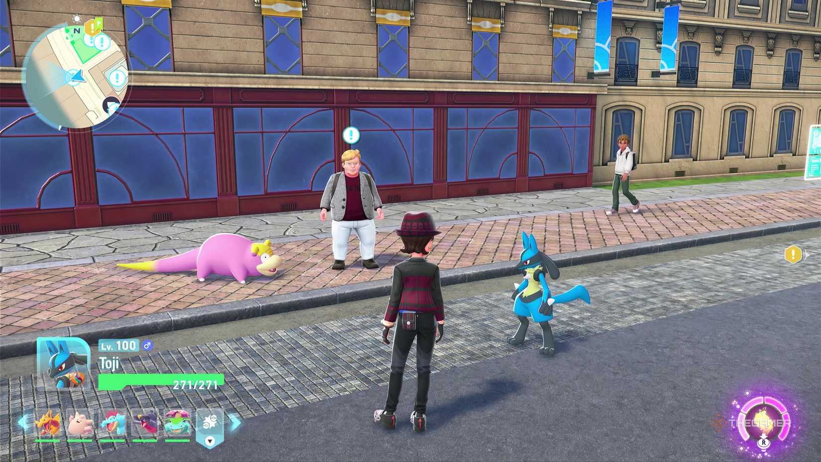 Finding Quille, who will trade you a Galarian Slowpoke in Pokemon Legends: Z-A.