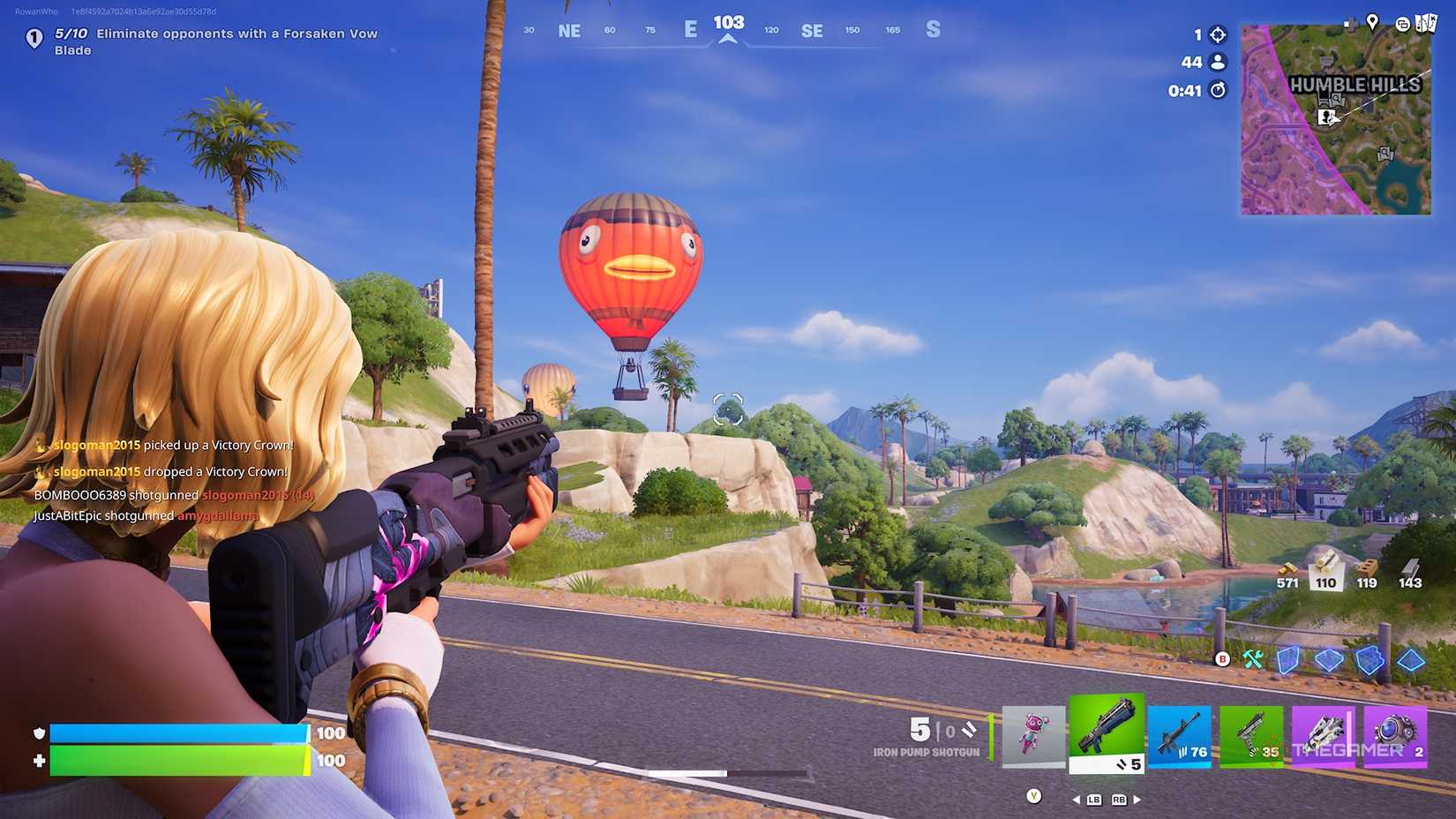 Fortnite Iron Pump Shotgun.