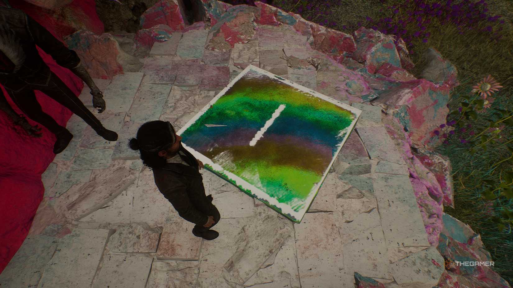 Green number one tile in Clair Obscur Expedition 33.