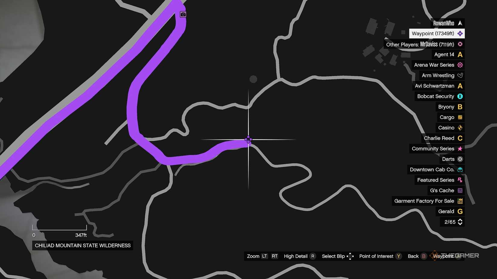 GTA Online bloody shirt location clue.