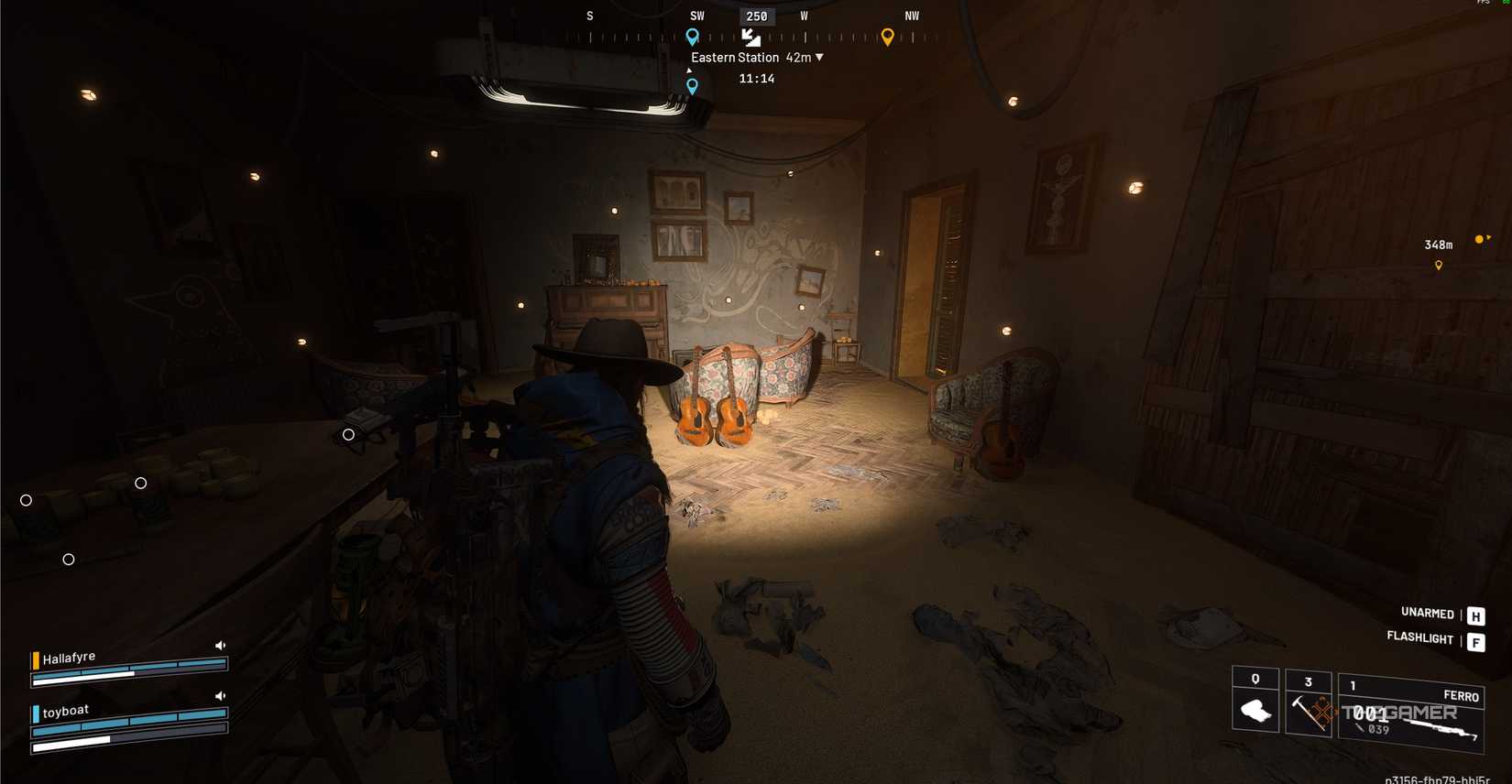 Guitars on the floor in Arc Raiders.