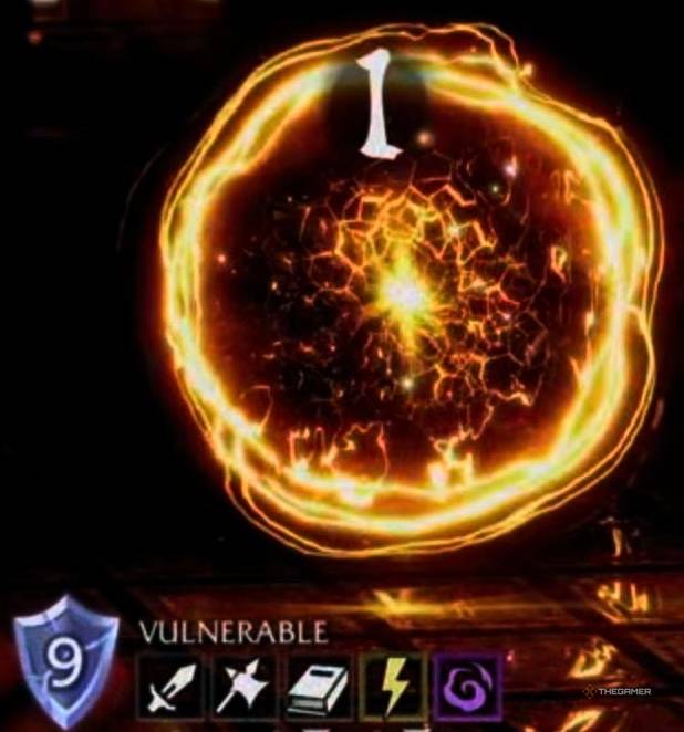 Manifestation of Mental Decay and its weaknesses in Octopath Traveler 0.