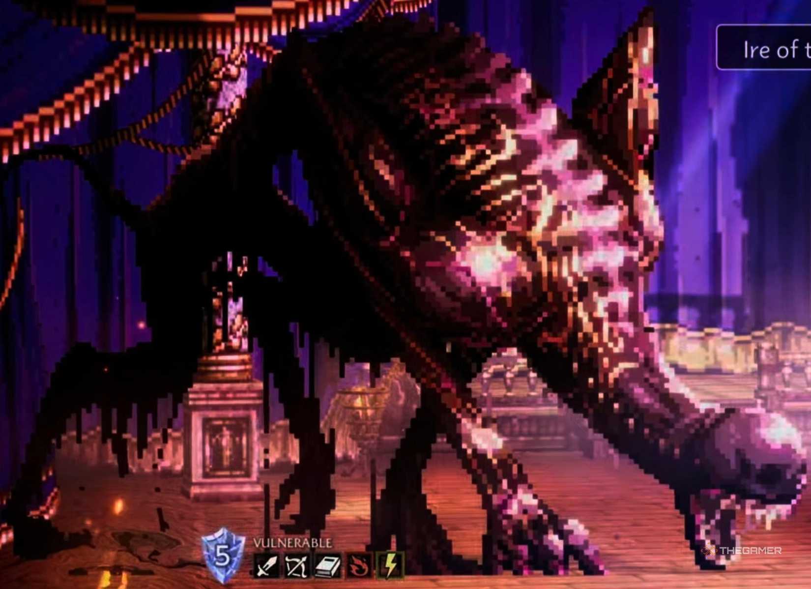 Огюст Принц Воров и его слабости в Octopath Traveler 0.