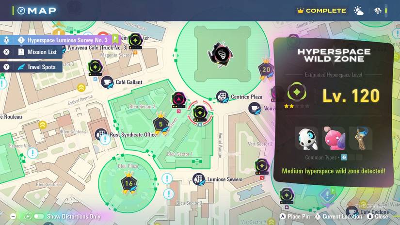 Tinkatink appearing in a Hyperspace Distortion in Pokemon Legends: Z-A Mega Dimension DLC.