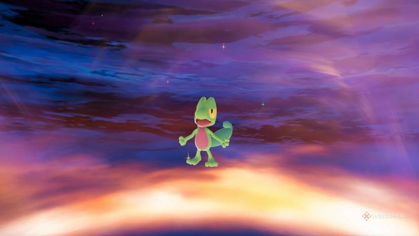Treecko in Pokemon Legends: Z-A.
