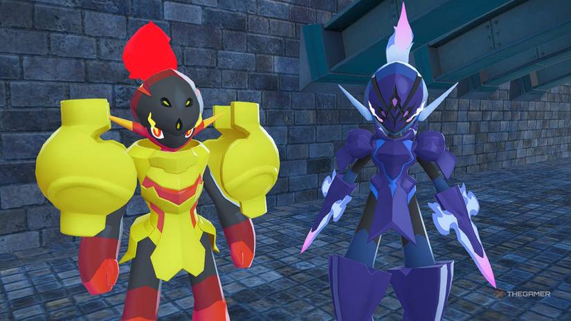 Armarouge and Ceruledge in Pokemon Legends: Z-A.