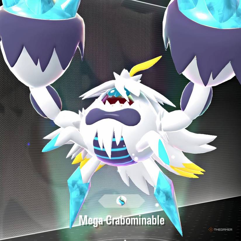 Mega Crabominable in Pokemon Legends_ Z-A Mega Dimension