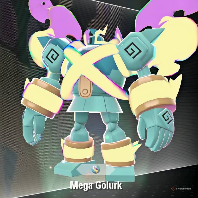 Mega Golurk in Pokemon Legends_ Z-A Mega Dimension