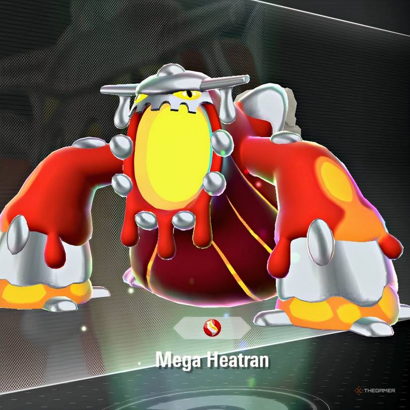 Mega Heatran in Pokemon Legends_ Z-A Mega Dimension