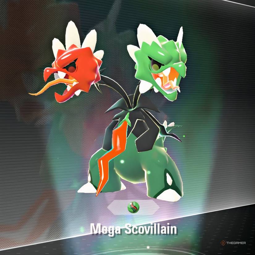 Mega Scovillain in Pokemon Legends_ Z-A Mega Dimension