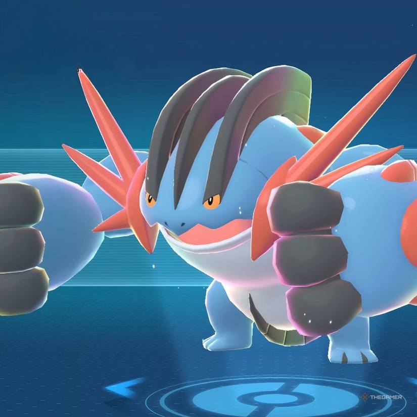 Mega Swampert in Pokemon Legends_ Z-A Mega Dimension