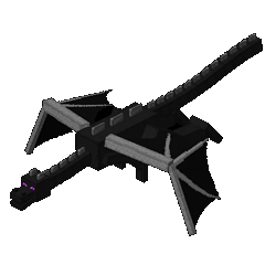 Minecraft Ender Dragon portrait.