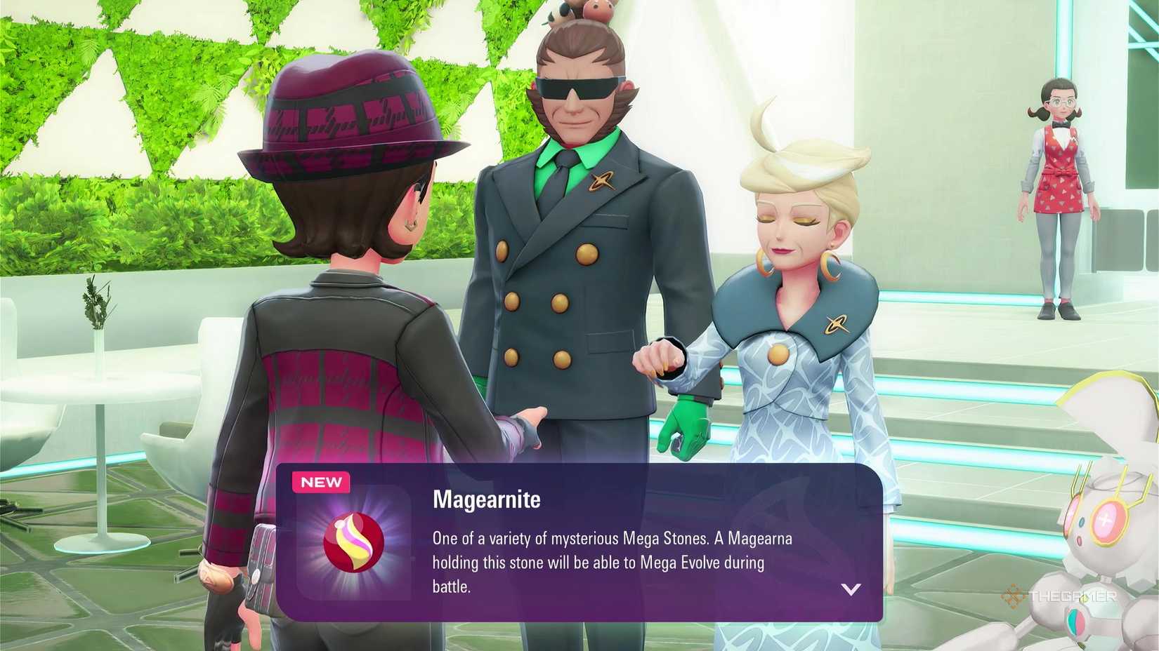 Obtaining the Magearnite Mega Stone in Pokemon Legends: Z-A's Mega Dimension DLC to unlock Mega Magearnite.