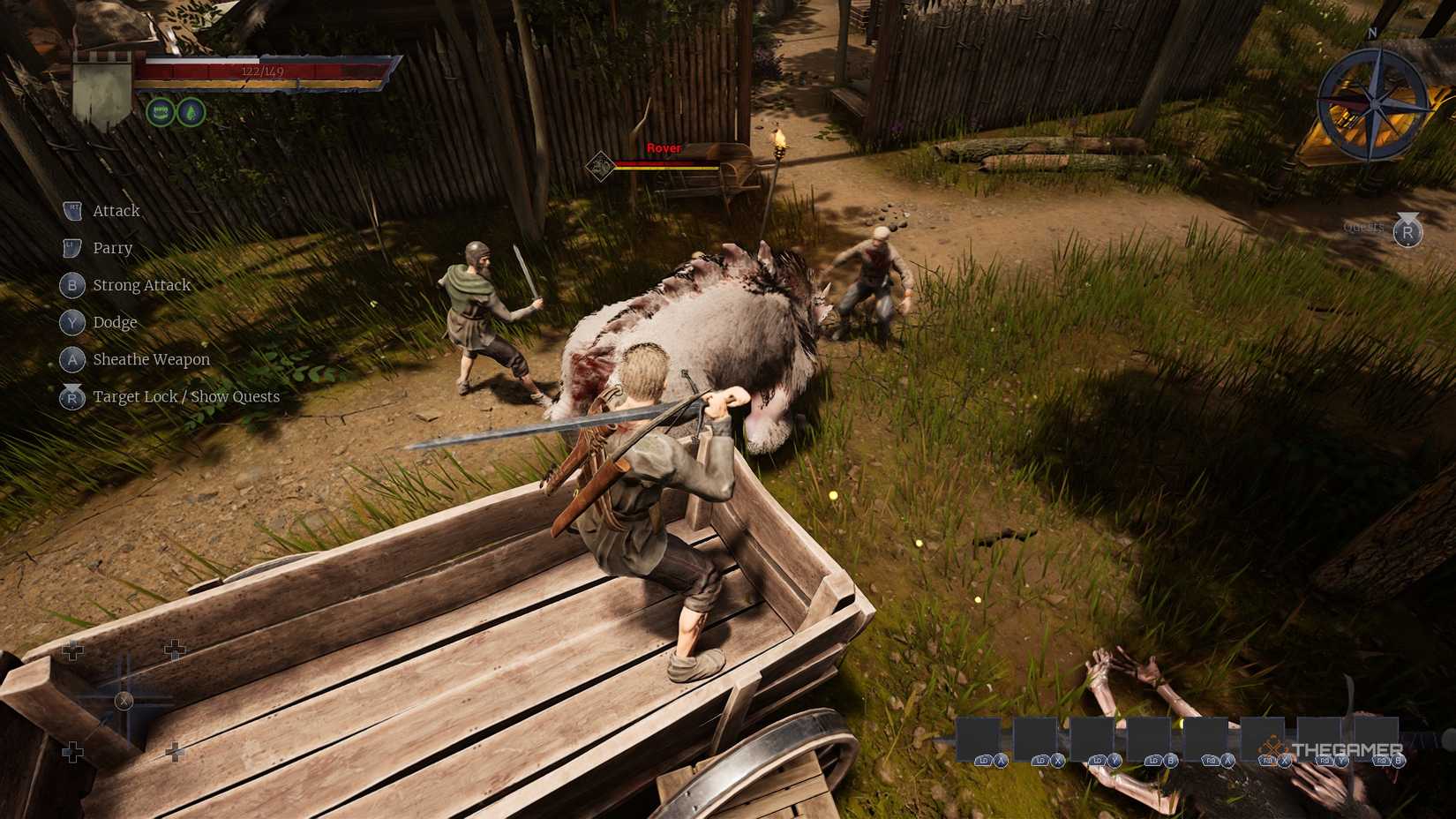 Of Ash and Steel defeating rover.